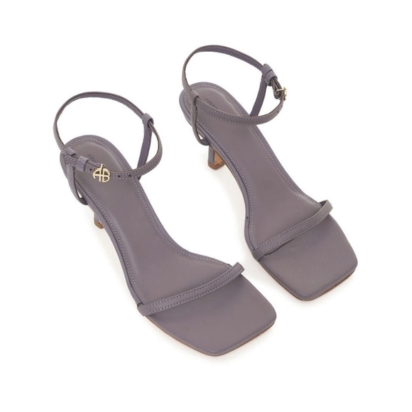 Anine Bing | Invisible Purple Sandals In Violet Size 40 New - Picture 3 of 14
